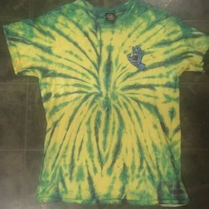 Santa Cruz tie dye t-shirt